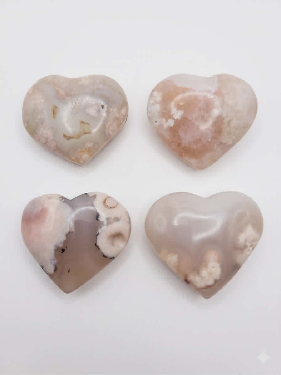 🌸💗 Agate Fleur – Douceur, Renaissance & Énergie Féminine