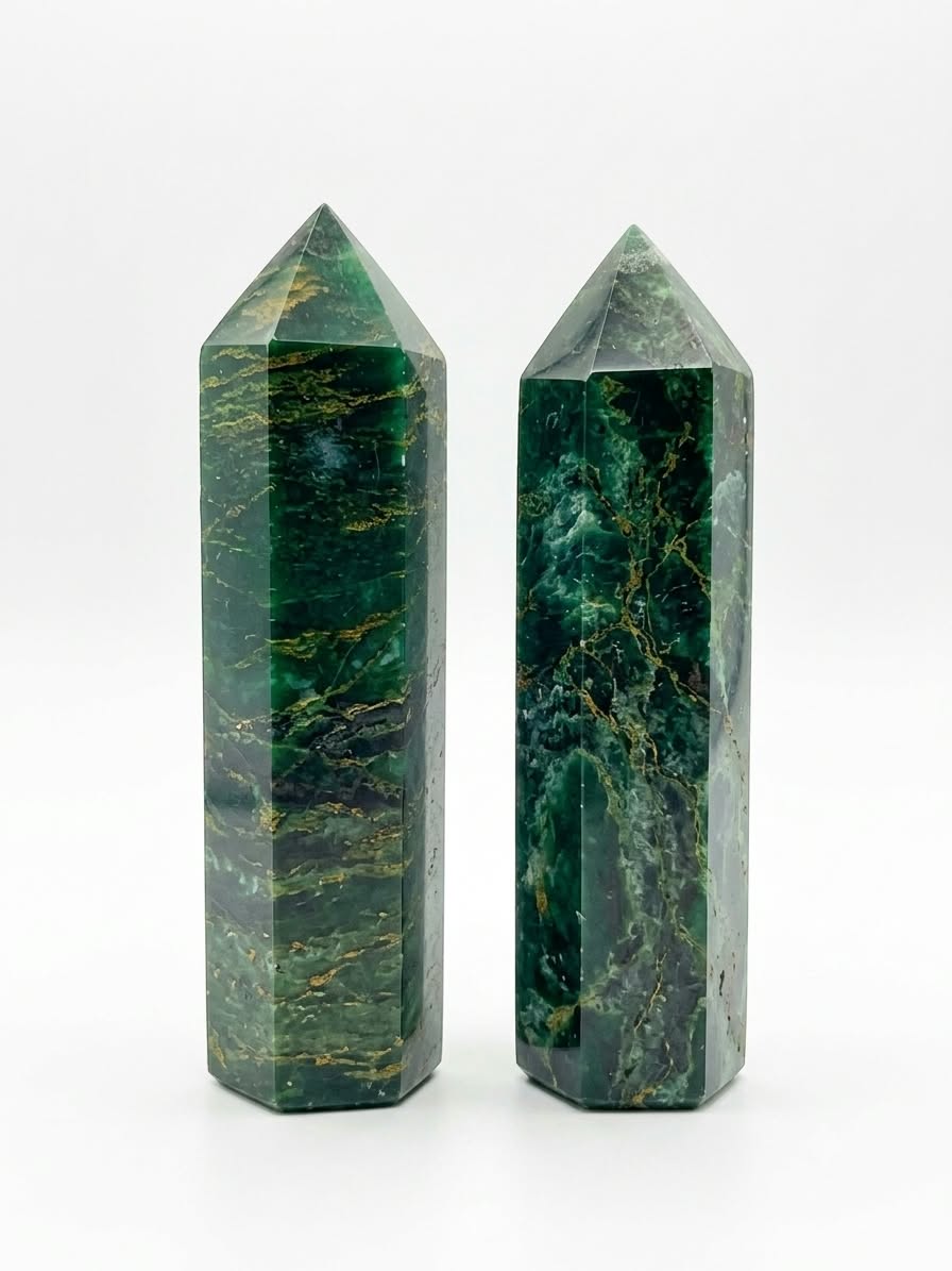 Pointe de Jade Néphrite – Protection & Abondance